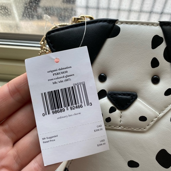 Kate spade origami Dalmatian purse NWT - Picture 2 of 3